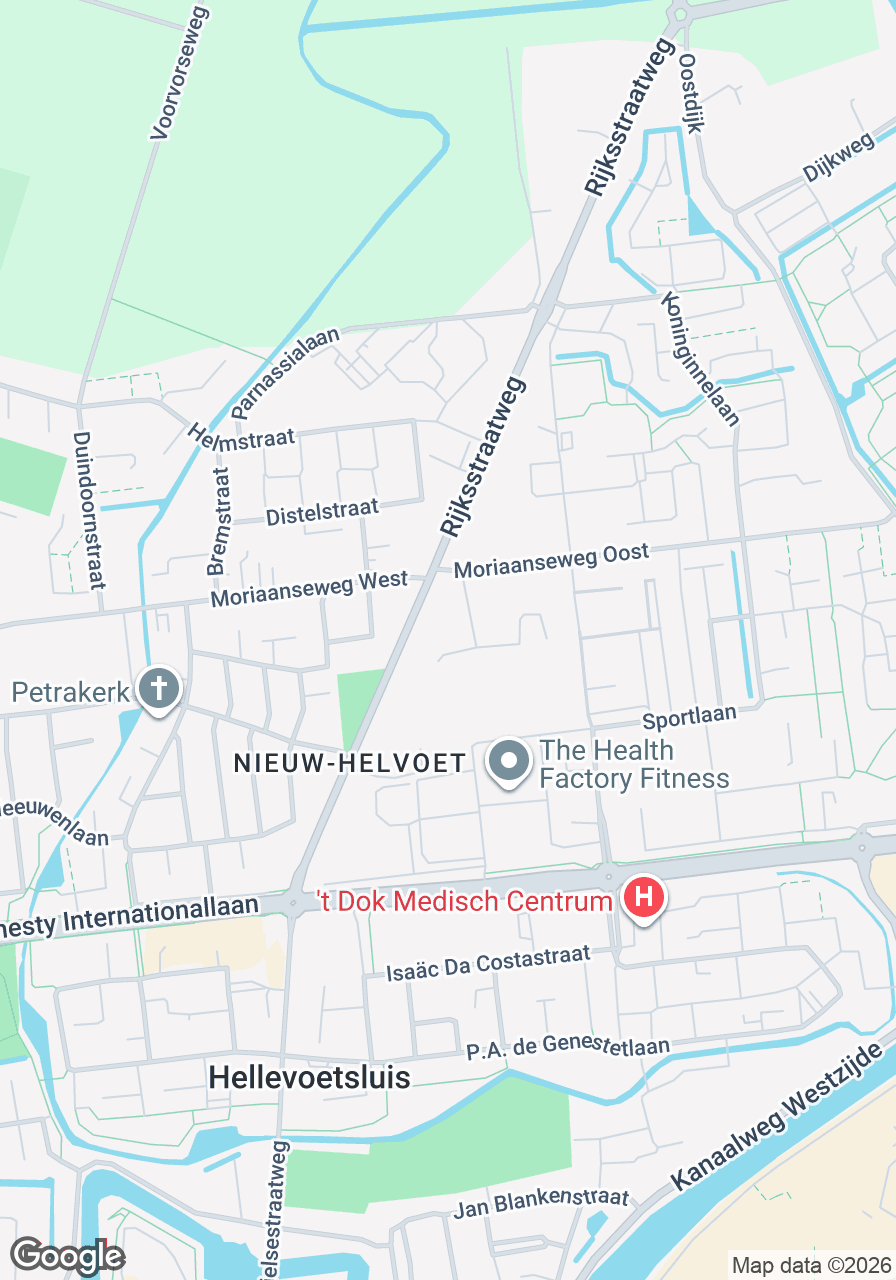 Gezicht op de Dorcas Winkel in Hellevoetsluis, met winkeluitstraling en ingang zichtbaar.