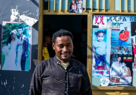 vaktraining en lening voor jongeren uit Ethiopië