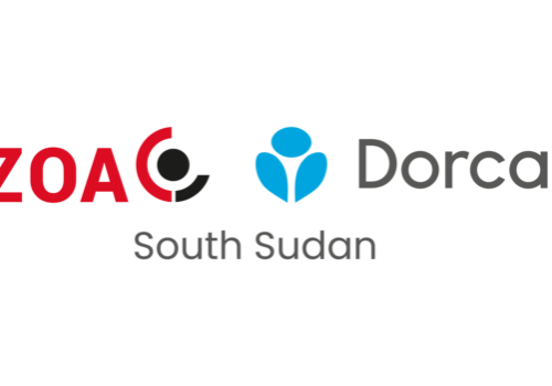 ZOA Dorcas Zuid-Soedan gezamenlijk logo