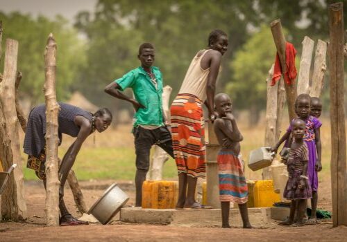 Zuid-Soedan South Sudan water children